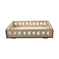 thumbnail image 4 of GUOOL Wood Mubarak Dinner Tray Plate DIY Decorative Tableware for Dessert Food Storage, 4 of 9