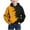 Yellow, variant on Boy's Pullover Printed Long Sleeve Casual Sports Hooded Long Sleeve Hooded Sweatshirts Top With Shoulder Inserts, 13 Years Yellow