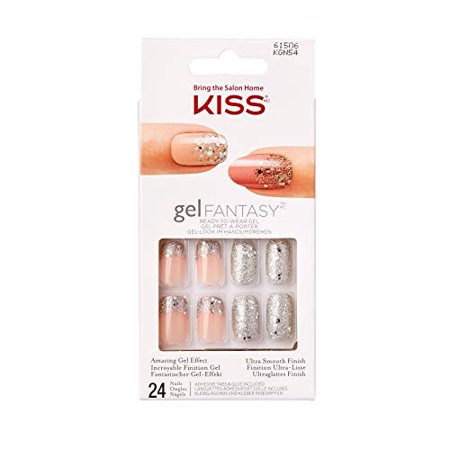 Kiss Gel Fantasy Ready-to-Wear Gel 24 Nails (KGN54) | Walmart Canada