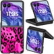 thumbnail image 1 of wonima11 for Motorola Moto Razr 50 Ultra/60 Pro/Moto Razr Plus 2024/2025 Phone Case Slim Lightweight Hard PC Shockproof Protective Case for Moto Razr Plus 2024/Razr 50 Ultra 5G,Pink Leopard Print, 1 of 1