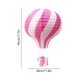 thumbnail image 3 of Farolos de papel en globo aerostático - Decoraciones de fiesta de 18 pulgadas para cumpleaños, bodas, Navidad - Rojo, Rosa, Naranja, Verde, Púrpura, Amarillo, Azul, 3 of 6