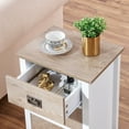 thumbnail image 7 of VECELO 3-Piece Bedroom Sets Metal Bed Frame and 2 Nightstands, 7 of 7
