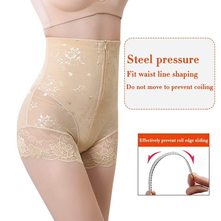 Lingerie Sets for Women Belly Shaper Shorts Lift Panties Compression  Underwear Waist Slim Body Shaper Boxer Briefs Zipper Abdominal Panties