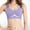 Purple, variant on Busydd Plus Size Bras for Women Solid Color Seamless Sports Bra Comfy No Underwire Sleep Bralette Stretchy Wirefree Everyday Underwear