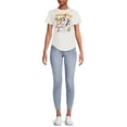 thumbnail image 4 of Looney Tunes LT Group Women's Comfortable Short Sleeve Graphic T-Shirt, Sizes XS-XXXL, 4 of 5