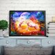 thumbnail image 5 of Wdftyju 5D DIY Diamond Painting Kits completo redondo taladro caballos mosaico imagen pared decoración Wdftyju 7ew3kz3cf9pe9pk1, 5 of 9