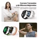 thumbnail image 5 of Haylou Rs5 Smartwatch 2.01 Pantalla Amoled Hd Llamada Bluetooth Asistente De Voz Reloj Inteligente Deportivo Con Función De Sos Resistente Al Agua Y Con Dos Correas, Ls19, Plateado, 5 of 8