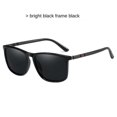 thumbnail image 1 of Gafas de sol polarizadas de lujo para hombres y mujeres, gafas de sol cuadradas de viaje, gafas de diseñador de marca Vintage, UV400, 1 of 4