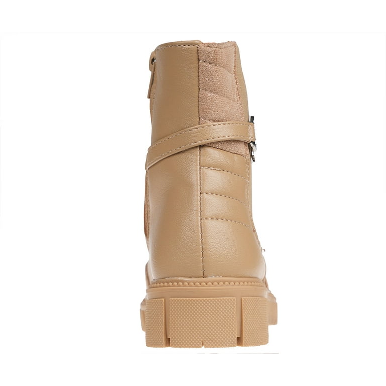 bebe Comfortable Western Riding Boots for Big Girls Sand Size 4 Walmart