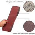 thumbnail image 3 of Abrasive Belt 100x915 Mm.5 Kinds Of Mixed Gravel (2x40 /80/120/180/320).set Of Abrasive Belts(10 Pieces), 3 of 5