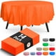 thumbnail image 1 of Mantel HSGUS Premium redondo naranja de plástico 213 x 213 cm, 1 of 5