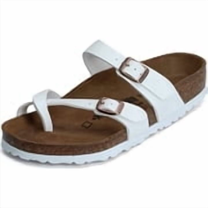 Birkenstock Mayari Birko-Flor Womens Sandals, EVA Sole, White