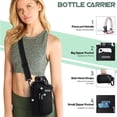 thumbnail image 3 of GEDUX 64oz Insulated Stainless Steel Water Bottle with 2 Leak Proof Lids(Spout Lid and Straw Lid) Wide Mouth Powder-Coated Water Bottle with Paracord Handle for Sports and Travel, 3 of 7