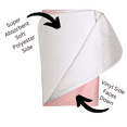 thumbnail image 7 of 2 Pack Bed Pad Washable Incontinence Underpad - Absorbent Waterproof Urinary Protection for Seniors Children 36 x 42 Pink, 7 of 7