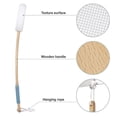 thumbnail image 2 of Lotion Applicator For Back, Device To Apply Lotion To Your Back With Long Handled, 17 Inches Back Moisturizer Applicator With 4 Replaceable Pads For W, 2 of 4