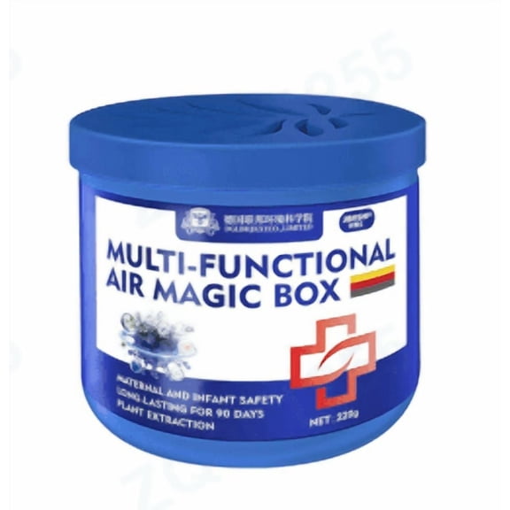 Homesteed Ozone Generator Air Magic Box Multi Functional Odor Removal and Indoor Purification Dust Removal Magic Box for Household Use Blue