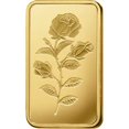 thumbnail image 2 of Pamp Suisse 2.5 Gram Gold Rosa Bar .9999 Fine, 2 of 4