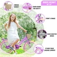 thumbnail image 4 of Ambifirner 16 20 Inch Women City Road bike, Beach Cruiser Bike with Basket for Age Over 7-10 Years Old 20 inch wheel ,No Training Wheels Included, 4 of 9