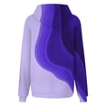 thumbnail image 5 of VEKDONE Outdoor Hoodie Sweatshirts for Women 2025 Clearance Sale Long Sleeve Tie-Dye Pullover Top with Pockets Teen Girl Fall Loose Fit Y2K Sweatshirt Purple M, 5 of 5