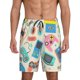 thumbnail image 1 of Fotbe Playing Video Games Pantalones Cortos de Pijama para Hombre, Ropa de Dormir, Pantalones de Pijama Cortos para Hombre-Large, 1 of 6