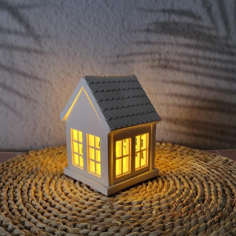 BQBQERT House Shape Tealight Stand Silicone Mold, Easy Demoulding Epoxy Resin for Home Decoration, Art Project