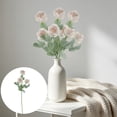 thumbnail image 1 of Artificial 3 Heads Roses Artificial Flower For Home Decoration, 1 of 8