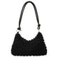 thumbnail image 1 of Bolso Hombro para Mujer Lona Plisada Bubble Cloud Underarm Bag Casual Tote (Negro), 1 of 9