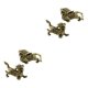 thumbnail image 1 of Yuarrent Chinese Copper Fengshui Kylin Chi-lin Qilin God Statue 1 Pair Beast for Home Tipo 1 2piezas, 1 of 1