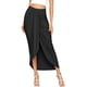 thumbnail image 1 of Jumpingount de poliéster para mujer, cintura alta, reemplazo informal, fácil de combinar, plisada, para el hogar, la oficina, para viajar, Prendas para la parte inferior del cuerpo XL Negro, 1 of 5
