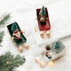 thumbnail image 5 of Adornos navideños de metal para árbol de Navidad, muñecos de Papá Noel, alces, muñecos colgantes, juguetes para fiestas, regalos nuevos, 5 of 5