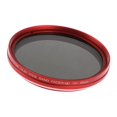 thumbnail image 4 of 40.5-82 mm Densidad Fader Fino 2-400 de Lente para Lente de Cámara con Rosca, Hecho de Óptica - rojo, 49mm Yotijar Filtro de ajuste variable de fader, 4 of 7
