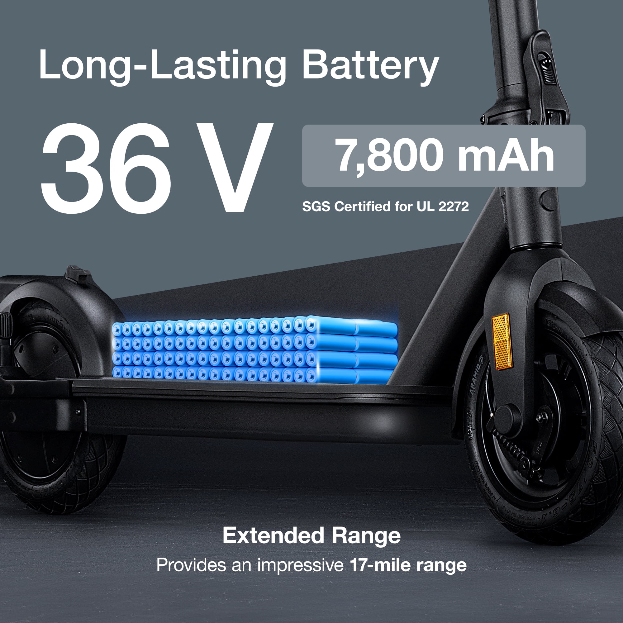 VMAX VX5 Pro GT Swiss Engineered Electric Scooter, 840W, 22-Mile Range, IPX6 Water Resistant
