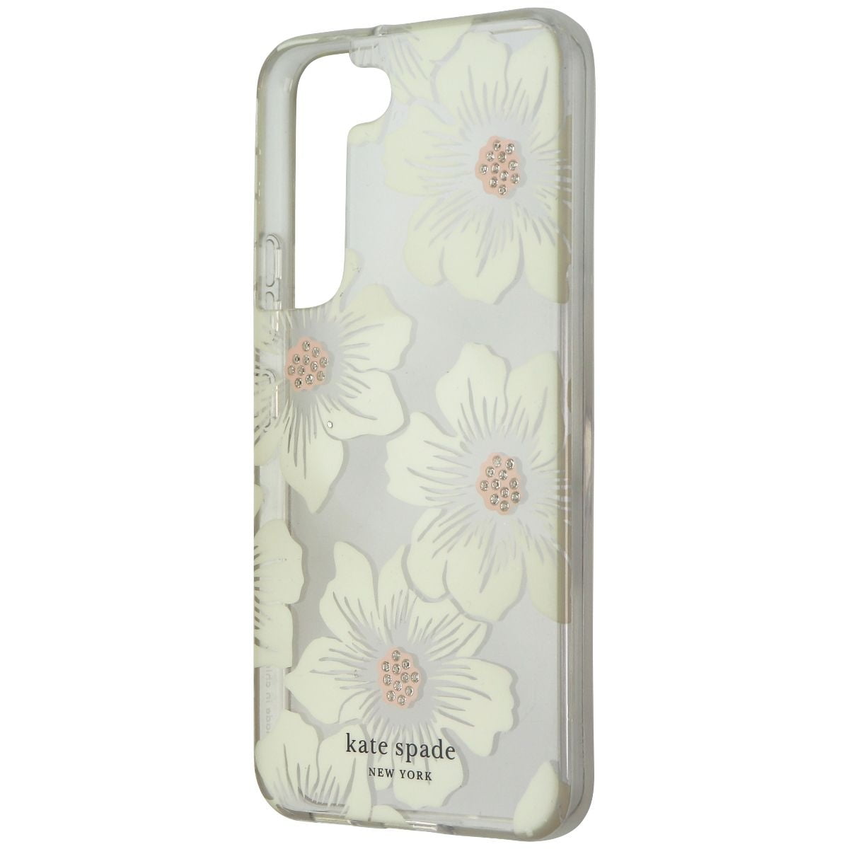 Kate Spade Protective Hardshell Case for Samsung Galaxy S22 Hollyhock