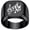 Black, variant on Unisex Stainless Steel Music Note Piano Pattern Signet Ring 18mm Polished Square Laser Engraved Personalized Band Vintage Durable Statement Musician Jewelry Antique Silver Size 10