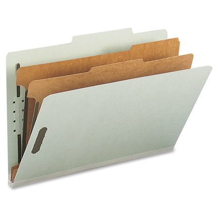 Nature Saver 2/5 Tab Cut Legal Recycled Classification Folder (39951)