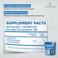 thumbnail image 6 of InstaSkincare Creatine Monohydrate Powder for Muscle Gain, More Strength and Faster Workout Recovery for Women & Men - Micronized Creatine Monohydrate, 5000mg Per Serv (5g) Made in USA 1.1 Lbs, 6 of 6