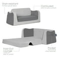thumbnail image 4 of P'kolino Little Reader Children's Sofa, Grey, 4 of 5