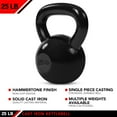thumbnail image 3 of JFIT Kettlebell Weights Cast Iron, 25 LB, 3 of 7