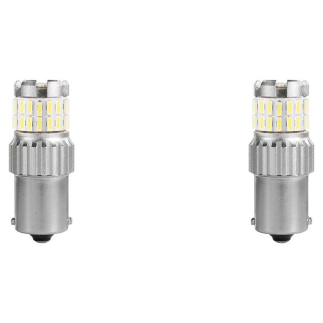 Riwesomey 2 piezas de luz de giro accesorios mejorados buena decoración dispositivo de iluminación lámpara de señal rendimiento estable bombilla de Luz blanca 2piezas Riwesomey CBP448825