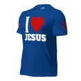 thumbnail image 2 of I LOVE JESUS Unisex t-shirt (True Royal, S), 2 of 4