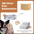 thumbnail image 5 of Dog Stairs for Small Dogs and Cats, 12" H 2 Steps Pet Steps Ramp for High Bed, Couch, Sofa, Waterproof Pet Stairs with Removable Washable Cover, Non-Slip Bottom, Light Gray, 5 of 6