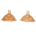 thumbnail image 4 of 2 protectores de pezón de silicona con doble ventosa para lactancia materna, para recién nacidos., 4 of 14
