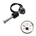 thumbnail image 1 of 0-190Ohm 52MM Water Level Gauge Red Backlight Water Tank Level Indicator Meter With Fuel Level Sensor 200MM 250MM 300MM 400MM ,Suits Most Tanks, 1 of 7