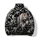 thumbnail image 2 of Abrigos de invierno para hombre modernos y versátiles Chaquetas con estampado de tigre elegantes Ropa para hombre cómoda y cálida Parkas Abrigo Parka, 2 of 4