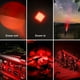 thumbnail image 2 of Linterna RaySoar, luz roja, 3 modos, LED, 200 lúmenes, 2 of 7