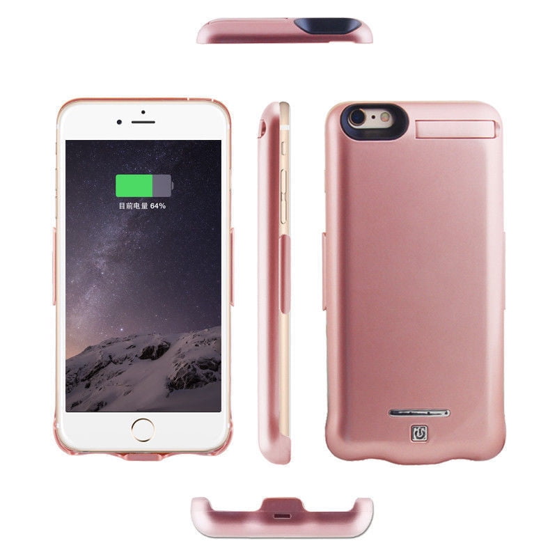 10000mAh For iPhone 7 Plus External Battery Case Charger Charging Cover
