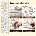 thumbnail image 5 of Retro Peel and Stick Wallpaper 23.6in x 9.8ft Brushstroke Fashion Hangers Seamless Muted Pastel Contact Paper Vinyl Waterproof Self Adhesive Wall Paper for Bedroom Shelf Cabinet Renter Friendly, 5 of 8