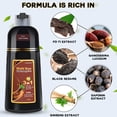 thumbnail image 4 of Champú para teñir el cabello IIIMEIDU 3 en 1, café oscuro, 500 ml, cobertura gris, 4 of 6