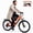 Orange, variant on ESKUTE Adult Electric Bike – 70-Mile Range, 1300W Peak Motor, 28MPH, 840Wh Removable Battery, 26" Tires, 7-Speed Adjustable Stem, Step-Over Ebike, Black with Phonebag & Lock