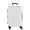 White, variant on MCQ 20 Inch Carry on Luggage with Spinner Wheels, Hard Shell ABS Suitcase Lightweight Expandable Rolling Luggage, Pink